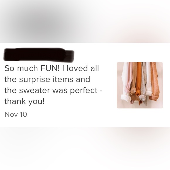 Cozy Sweater Mystery Box - Picture 15 of 15